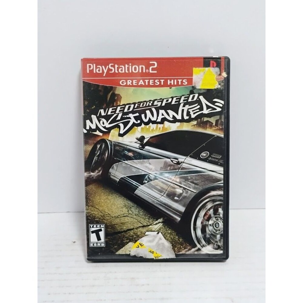 2005 SONY PLAYSTATION 2 PS2 NEED FOR SPEED MOST WANTED GREATEST HITS CIB TESTED